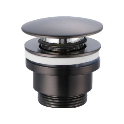 korek, korek umywalkowy, czarny metal, imex, klik-klak