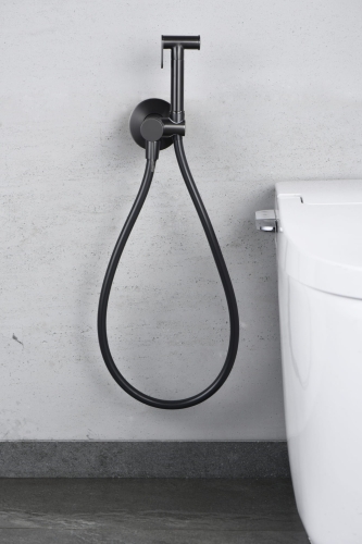 system bidetowy, system bidetowy podtynkowy, czarny metal, nowoczesny design, imex