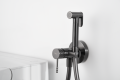 system bidetowy, system bidetowy podtynkowy, czarny metal, nowoczesny design, imex
