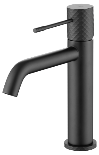 bateria umywalkowa, bateria umywalkowa stojąca, czarny mat, nowoczesny design, imex